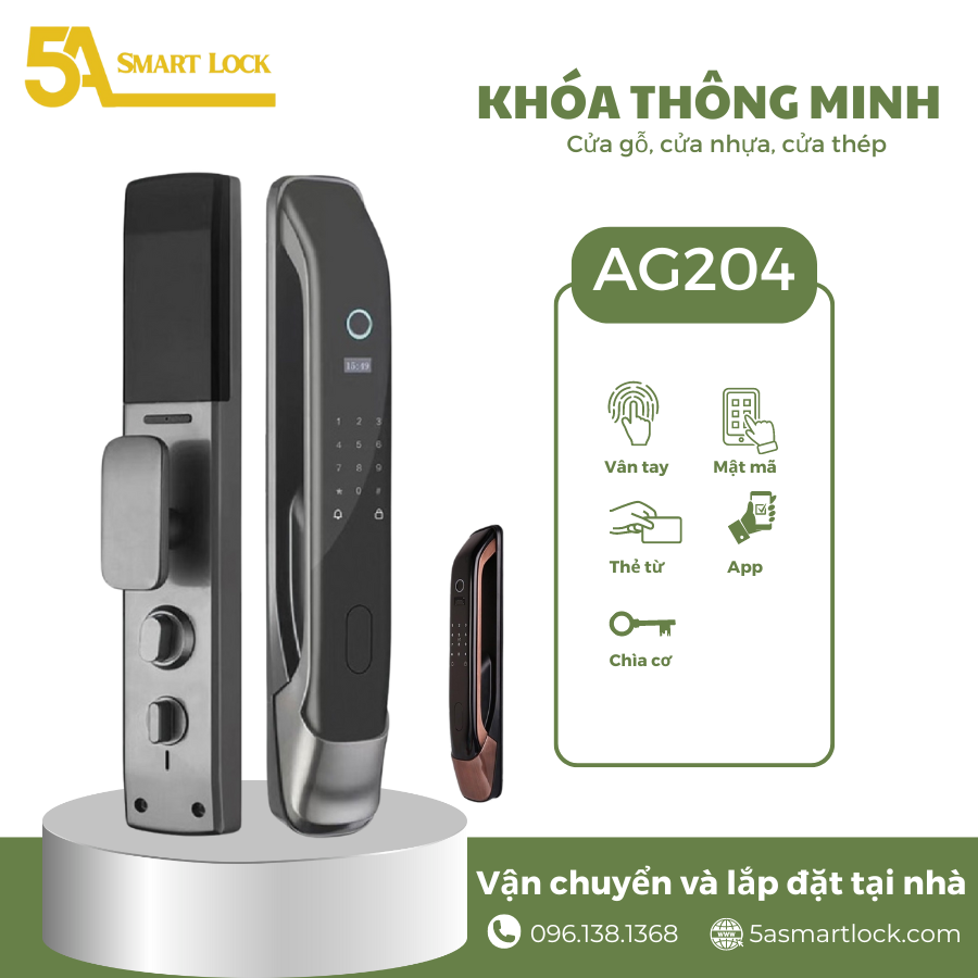 Khóa 5A Smartlock AG206